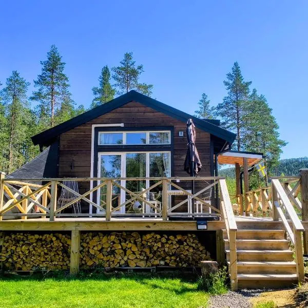 Magisch berghuisje met uitzicht op Nationaal Park Fulufjället, hotel v destinaci Sörsjön