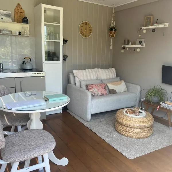 Tiny House Droom aan de Linge,Wadenoijen的飯店