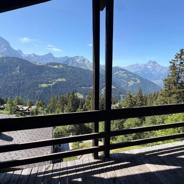 Beautiful chalet with exceptional views, very quiet, hotel em Gryon