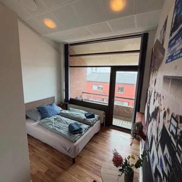 The Bank BnB Hirtshals Værelse 6, viešbutis Hirtshalse