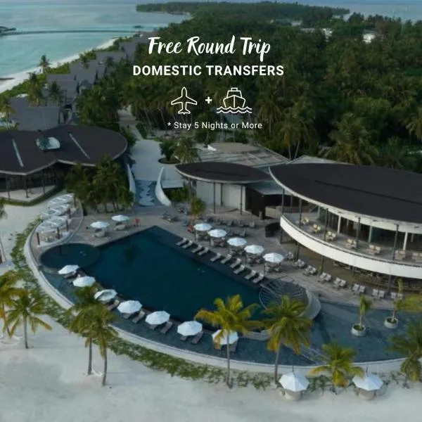 Madifushi Private Island- Stay 5 Nights or More & Enjoy Free Roundtrip DOMESTIC FLIGHT & SPEEDBOAT, hotel di Meemu Atoll