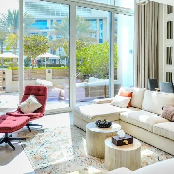 Aurora 1BR - Coastal Chic Luxe Retreat, hotel en Abu Dabi