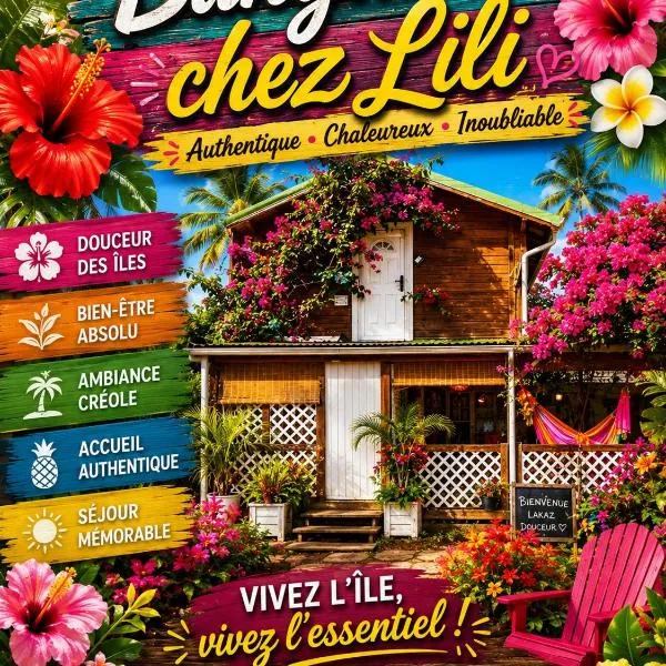 Le Cosy Bungalow de Lili / 5min de l'aéroport, hotel em Les Abymes