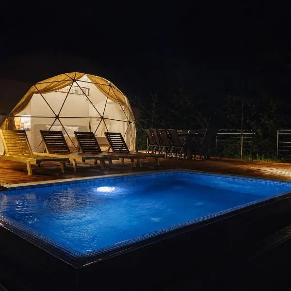 Kupolica glamping dome, hotel v destinaci Brčko