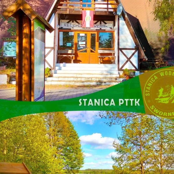 Stanica nad jeziorem PTTK Swornegacie, hotel Swornegaciében
