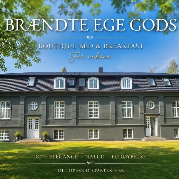 Brændte Ege Gods – hotel w mieście Nykøbing Falster