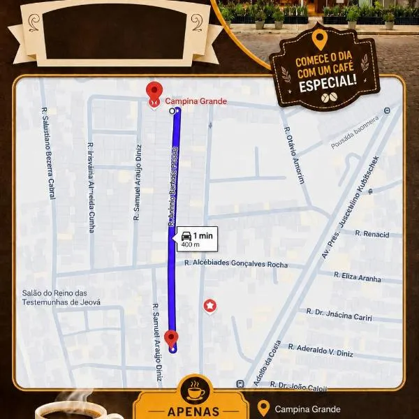 Pousada Canaã, hotel en Campina Grande