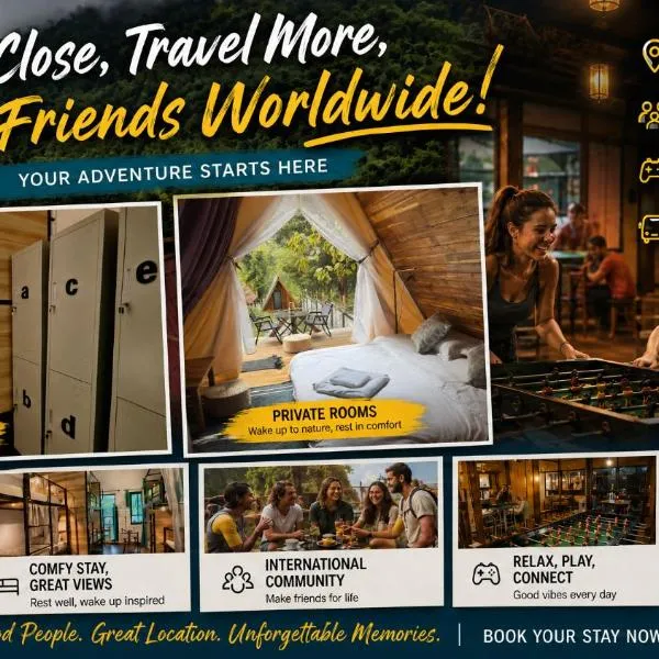 Mimosa Backpackers Hostel,Nongkhiaw的飯店