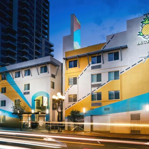 Staypineapple, Hotel Z, Gaslamp San Diego, hotel v San Diegu