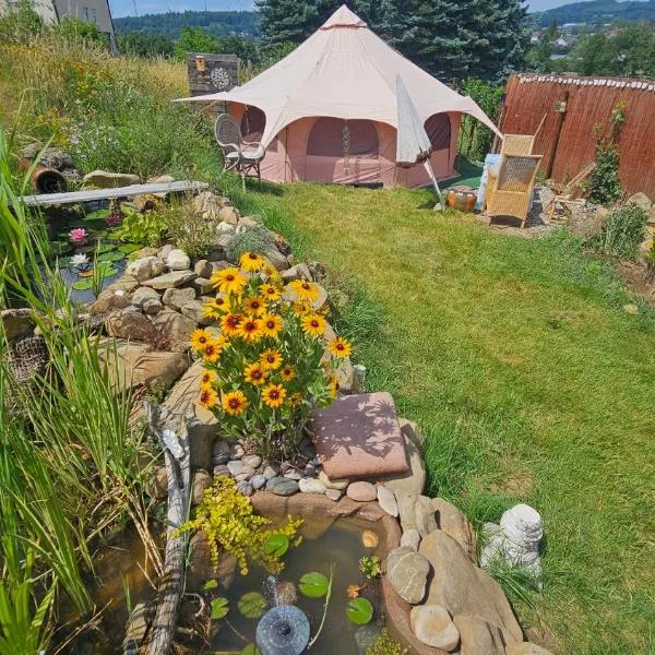 Jurte Zelt Glamping Dein Naturrefugium in Schlüchtern Hessen Main-Kinzig, hotel v mestu Schlüchtern
