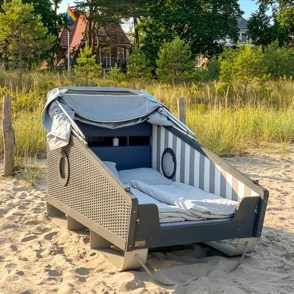 Schlafstrandkorb Nr A, hotel u gradu Timendorfer Štrand