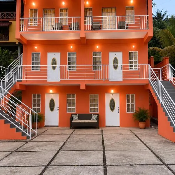 Viesnīca Kalpi Bay Apartments, Castara pilsētā Castara