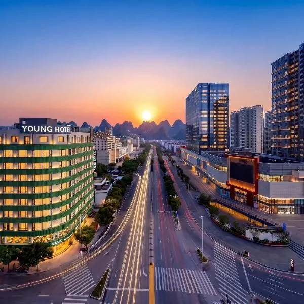 YOUNG Hotel Guilin -Mixc Mall, hotel v destinaci Kuej-lin