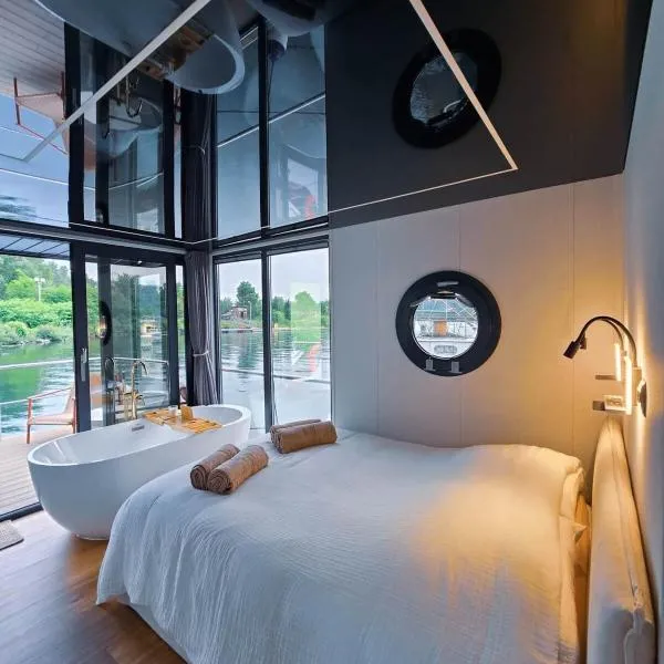 « HouseBoat » Luxe • Spa • Rooftop • Rhône Valence, hotelli kohteessa Valence