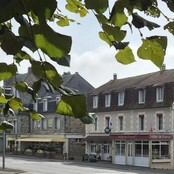 Logis Hôtel De France- Restaurant GRILL, hotel en Domfront