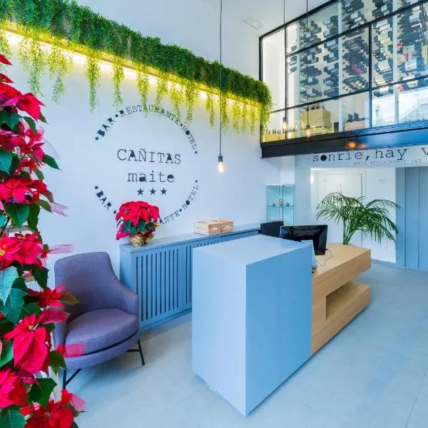 Hospedium Hotel Cañitas Maite Gastronómico, hotel in Casas Ibáñez