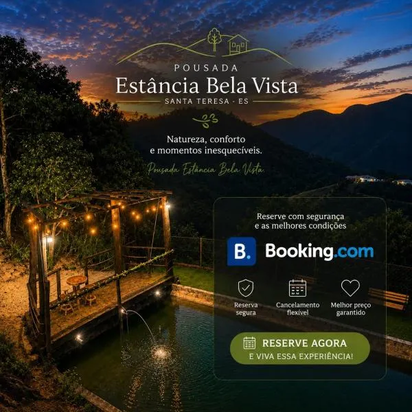 Pousada Estância Bela Vista, hotel v mestu Santa Teresa