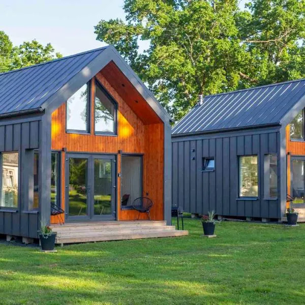 LUCKY LAKE HOLIDAY HOUSES by Vidzemes Laivas, hotel in Burtnieki