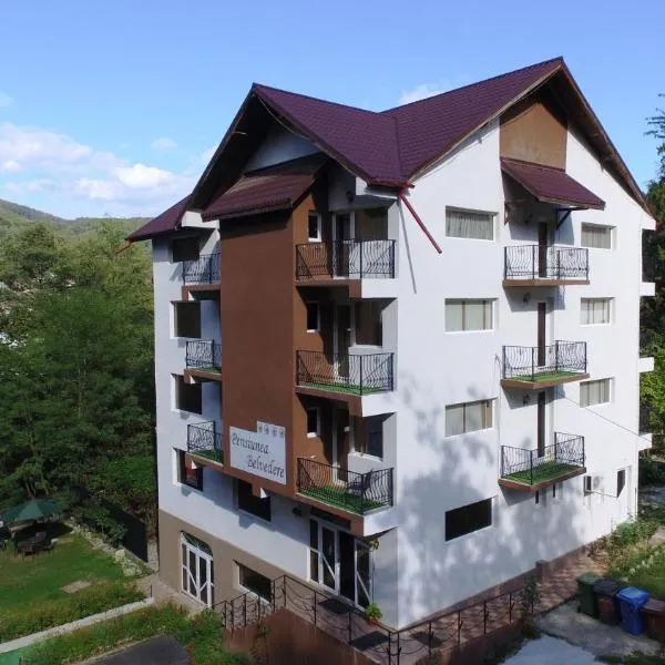 Mont Blanc fostă Belvedere, Hotel in Băile Olăneşti