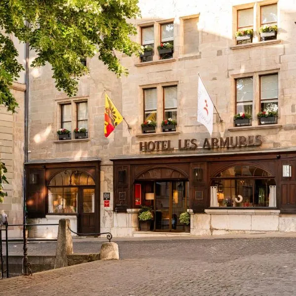 Hôtel Les Armures, viešbutis Ženevoje