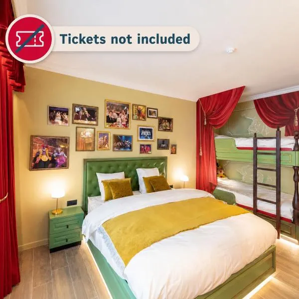 Plopsaland Theater Hotel、デ・パンネのホテル