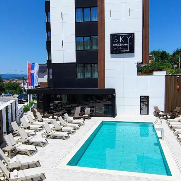 Sky Panorama: Soko Banja şehrinde bir otel