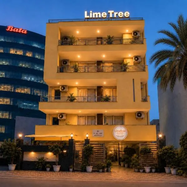 Lime Tree Hotel Near 32nd Avenue Sector 29 Gurgaon, hótel í Gurgaon