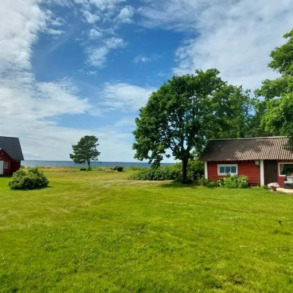 Little Red Sauna by the Sea, hotel in Leesi