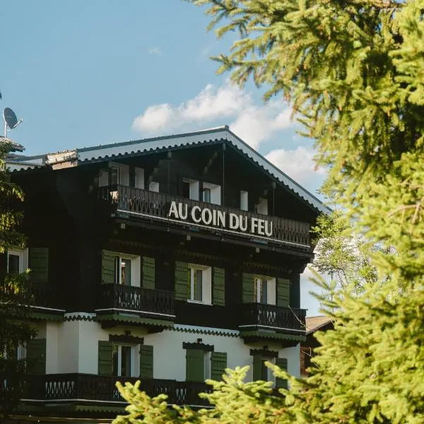 Au Coin Du Feu, hotel Megève-ben