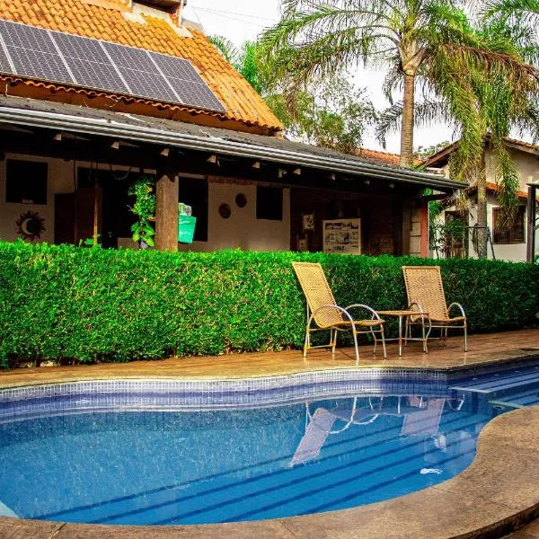Pousada Quinta dos Quintais - Chapada dos Guimarães/MT, hotel di Chapada dos Guimaraes