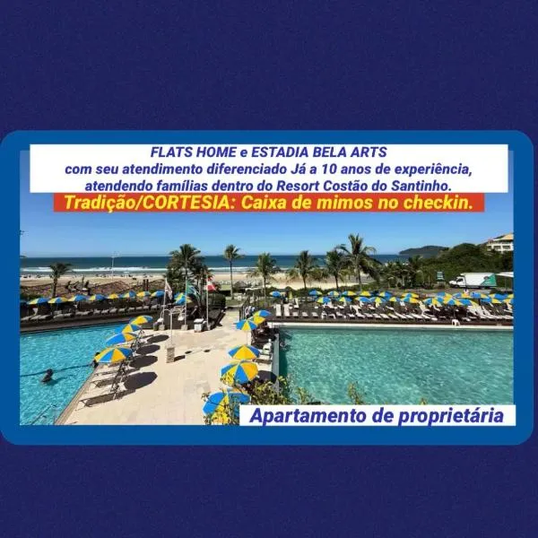 FLATS HOME Dentro do Resort Costão do Santinho até 5 hóspedes NÃO É ALL INCLUSIVE, hotell i Florianópolis