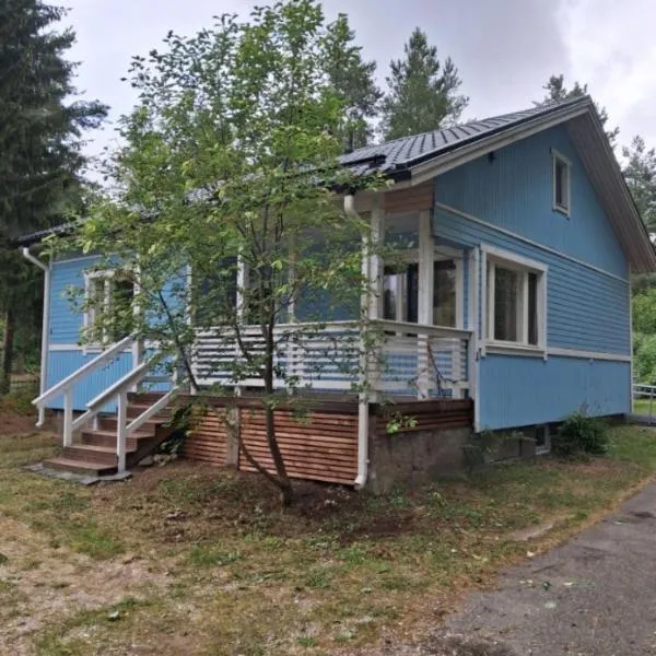 Traditional Finnish Lapland house at wild forest backyard! โรงแรมในเกมี