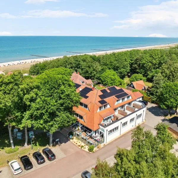 Hotel Haus am Meer ruhig gelegen 50m zum Ostseestrand, hotel en Graal-Müritz
