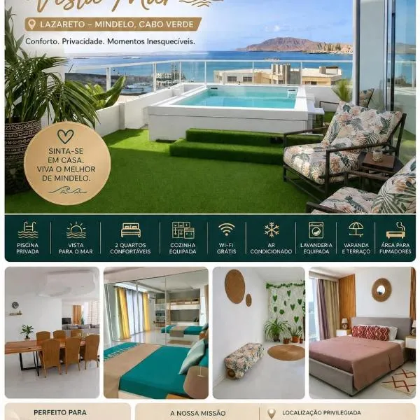 Luxury Penthouse with Private Pool, Ocean, City & Mountain view 6 Pers 2 BR, hotel en Lazareto