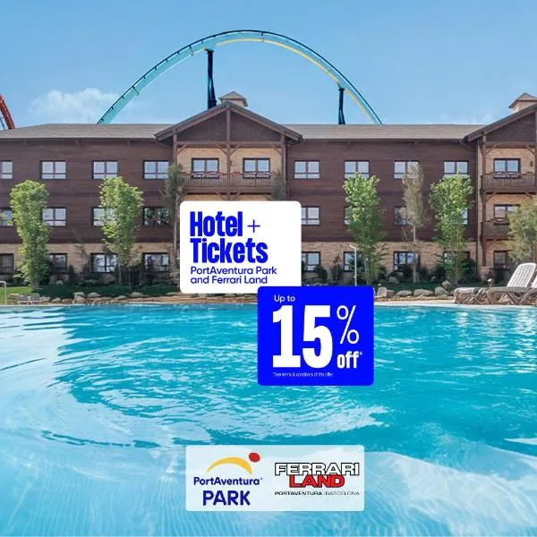 PortAventura Hotel Colorado Creek - Includes unlimited access to PortAventura Park & 1 access to Ferrari Land, hotel em Salou