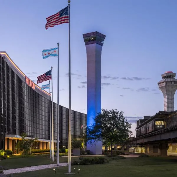 Hilton Chicago O'Hare Airport, hotel en Rosemont