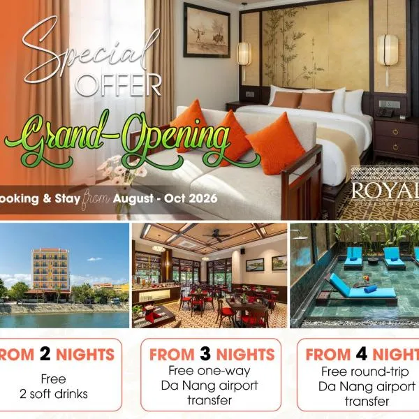 Royal Riverside Hoi An Hotel-Newly Renovated & Reopened, hotel in Hoi An