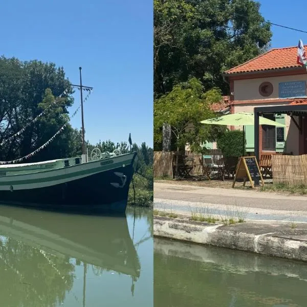 Péniche GEMJO - Chambres d'hôtes, hotel u gradu 'Castelsarrasin'