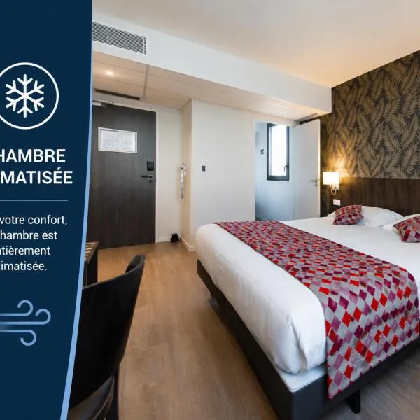 Brit Hotel Ploermel - Hotel de l'Hippodrome,位于普洛埃尔梅勒的酒店