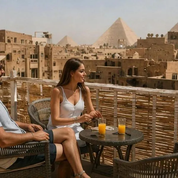 The 5 Inn - Rooftop Pyramids View, hotel en El Cairo