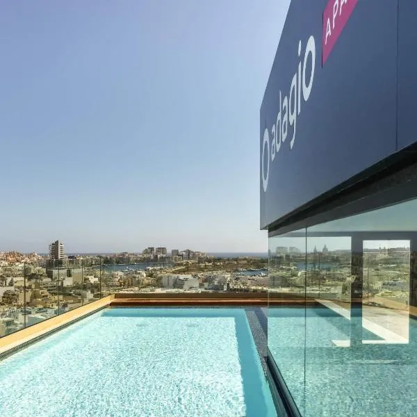 Aparthotel Adagio Malta Central、ムサイダのホテル