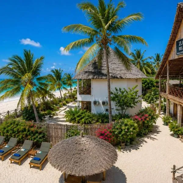 Zanzibar Beach Escape Oceanfront Villa & boutique Hotel, hotel en Bwejuu