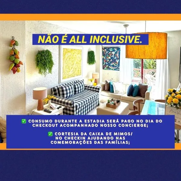 FLATS HOME Dentro do Resort Costão do Santinho até 5 hóspedes NÃO É ALL INCLUSIVE, hotel u gradu Florijanopolis