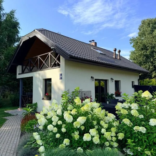 Laukakmeņu oāze - holiday house with sauna and hot tub, hotel in Tīnūži