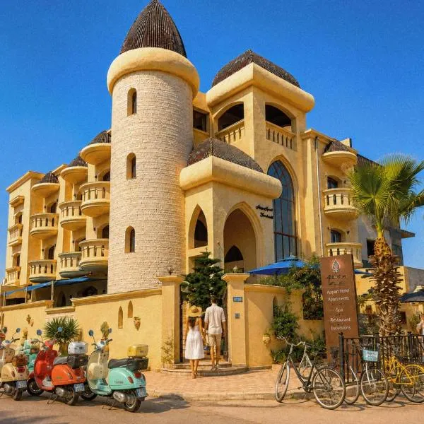 Mahdia - Baghdadi - Laourient Apartments, restaurant, café、マーディアのホテル
