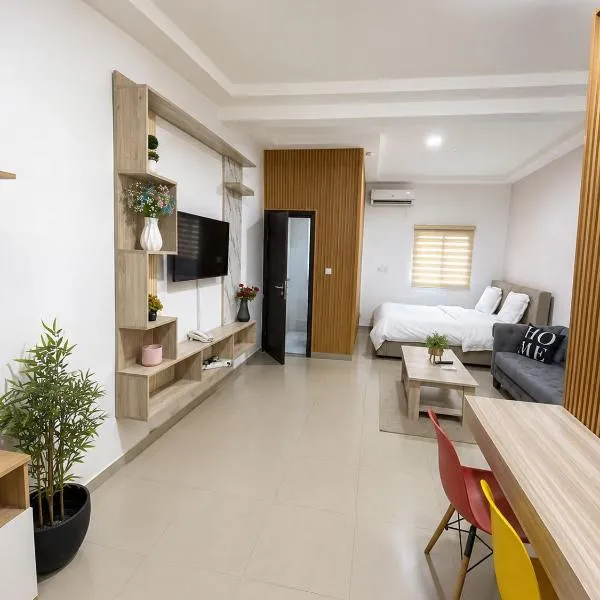 Studio américain Confort avec piscine, hotell i Abidjan