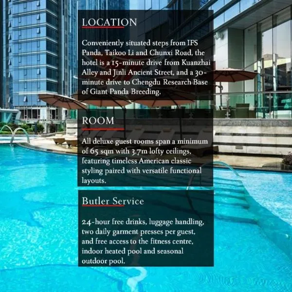 The St. Regis Chengdu, hotel em Chengdu