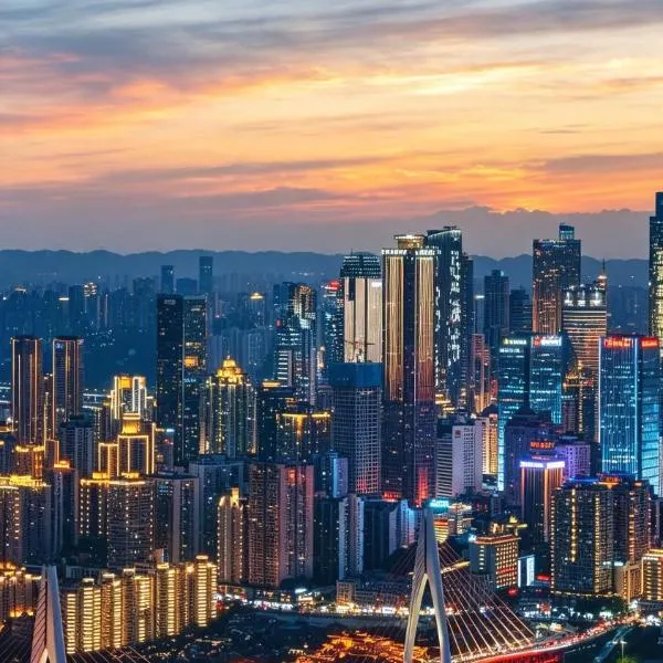 TheMove River View Hotel -Chongqing Jiefangbei Hongyadong Branch, hotel in Chongqing