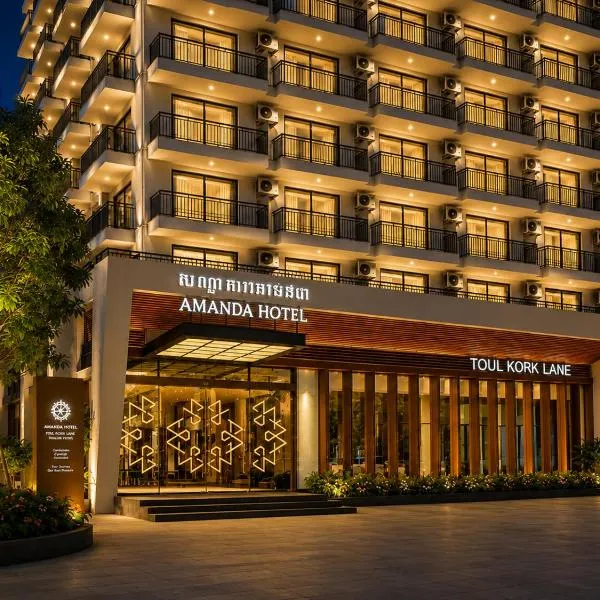 Amanda Hotel 堆谷里酒店, hotel v destinácii Phnom Penh