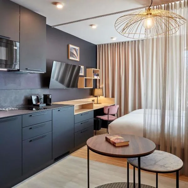 Aparthotel Adagio Stuttgart NeckarPark, hotel en Stuttgart